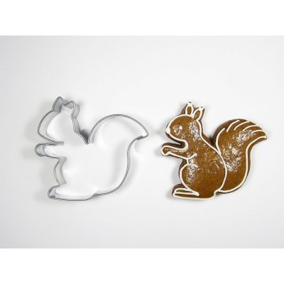 Vykrajovátko na perníčky a cukroví VEVERKA 56x60mm, nerez – Zboží Dáma