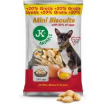 JK Animals Mini Biscuits pamlsek mini piškoty s 33 % vajec 100 g – Zbozi.Blesk.cz