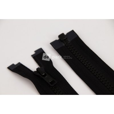 de-park Zip YKK - 70 cm - dělitelný - černá - 999 – Hledejceny.cz