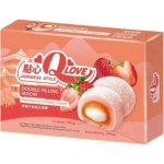 QLove Japonské Koláčky Strawberry Double Filling Mochi 180 g – Zboží Dáma