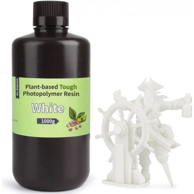 ELEGOO Plant-Based Resin White 1kg – Zboží Živě