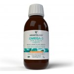 Vegetology Liquid Omega-3 EPA a DHA s vitamínem D Pomeranč 150 ml – Hledejceny.cz