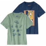 lupilu Chlapecké triko, 2 kusy (86/92, námořnická modrá / zelená) – Zboží Mobilmania