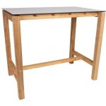 Stern Barový stolový rám Theo, Stern, obdélníkový 130x80 cm, teak, bez stolové desky – Hledejceny.cz
