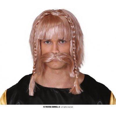 Paruka s knírem Viking – Sleviste.cz
