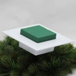 Miska s hmotou Ikebana squere - bílá - AP1177 – Hledejceny.cz
