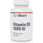 GymBeam Vitamín D3 1000 IU 365 kapslí – Hledejceny.cz