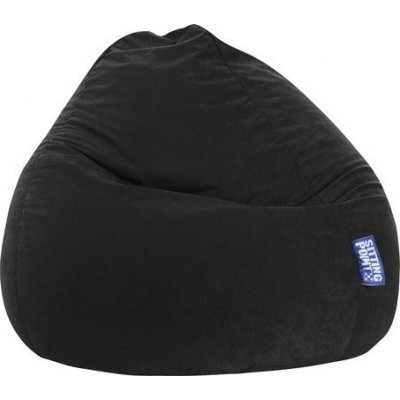 Atelier del Sofa Garden Bean Bag Cushion Pouf 100x100 černá – Zboží Dáma