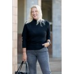 U See Elegantní svetr BEA [CH1002] Světle šedá – Zboží Mobilmania