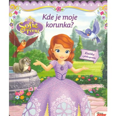 Sofie První - Kde je moje korunka? - Leporelo s okénky – Zboží Mobilmania