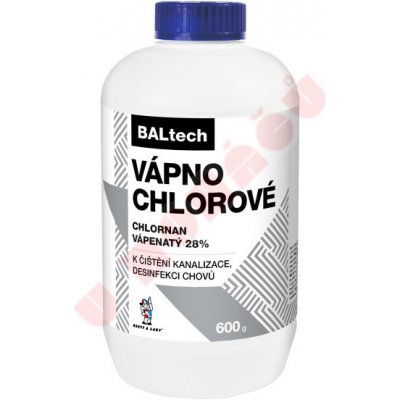 Privos BALtech chlorové vápno na dezinfekci, 600 g – Zboží Mobilmania