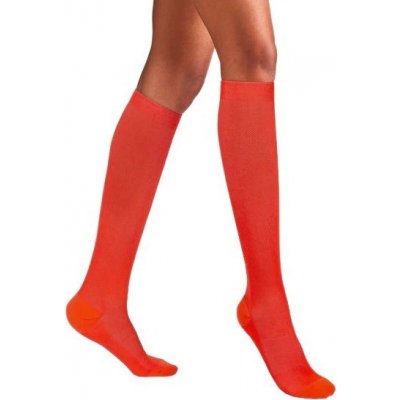 Ostrichpillow bambusové kompresní podkolenky Bamboo Compression Socks sunset red – Zboží Mobilmania