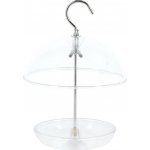 Esschert Design Závěsné krmítko pro ptáky Round 21,5 x 15,5 cm plast transparentní – Hledejceny.cz