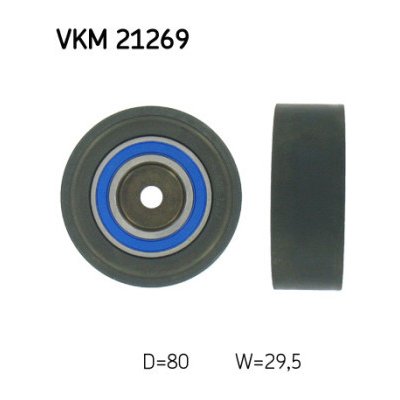 SKF vratná/vodicí kladka, ozubený řemen VKM 21269 – Zboží Mobilmania