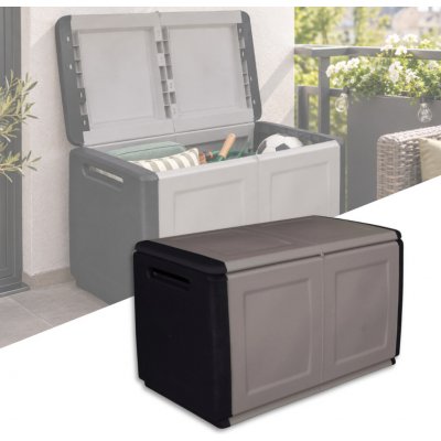 ArtPlast Box 96 x 53 x 57 cm 230 l tmavě šedá / černá – Hledejceny.cz