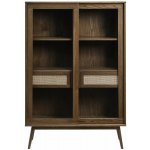 Unique Furniture Barrali 110 x 160 x 40 cm tmavě hnědá – Hledejceny.cz