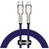 Flex kabel Baseus Cafule Series USB-C cable for Lightning, 20W, 2m (purple)