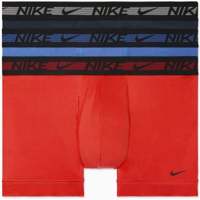 Nike Dri-Fit Ultra Stretch Micro Trunk 3P habanero red/medium blue/obsidian – Hledejceny.cz