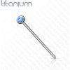 Piercing Šperky4U variabilní piercing do nosu titan opál TIT1060-OP05