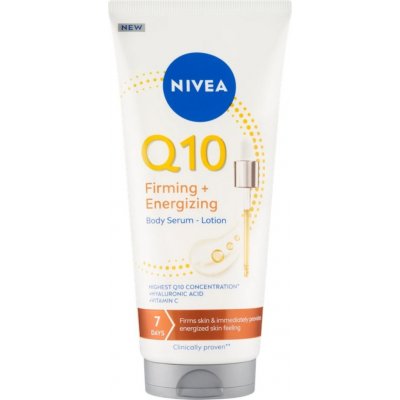NIVEA Zpevňující energizující tělové sérum Q10 200 ml – Sleviste.cz