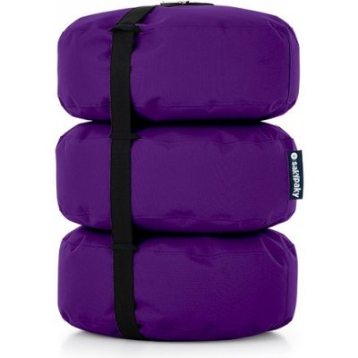 SakyPaky Triburet sedací taburet fialová – Zboží Dáma