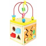 ISO dřevěná edukační kostka s hodinami 9368 – Hledejceny.cz