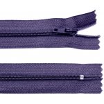 Spirálový zip no.3 nerozepínací 22cm - více barev color: 593 fialová – Hledejceny.cz
