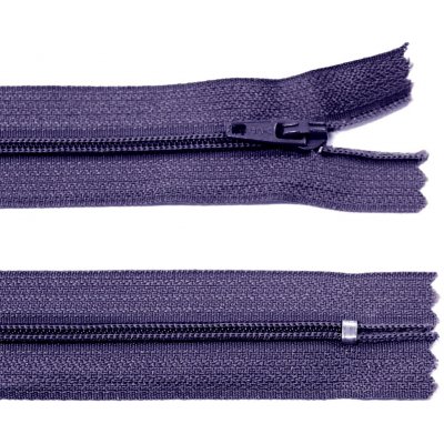Spirálový zip no.3 nerozepínací 22cm - více barev color: 593 fialová – Hledejceny.cz