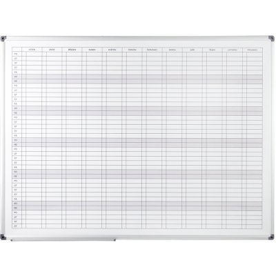 ARTA Roční plánovací tabule 90 x 120 cm s CZ potiskem – Zboží Mobilmania