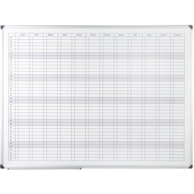 ARTA Roční plánovací tabule 90 x 120 cm s CZ potiskem – Sleviste.cz