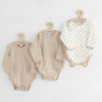 Kojenecké body New Baby Classic II světle béžové – Zboží Dáma