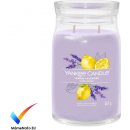 Svíčka Yankee Candle Signature Lemon Lavender 567g