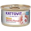 Konzerva pro kočky Kattovit Feline Diet Renal s kuřetem 85 g