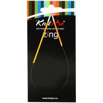 Asymetrické jehlice KnitPro Zing 2,25 mm 25 cm – Sleviste.cz