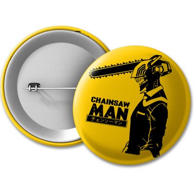 Placka Chainsaw Man - 50 mm – Zboží Dáma Placka Chainsaw Man - 50 mm – Zboží Dáma