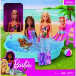 Barbie set s bazénem a doplňky v krabici – Zboží Dáma