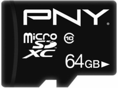 PNY MicroSDXC Class 10 64 GB P-SDU64G10PPL-GE
