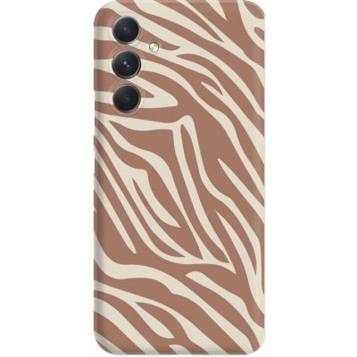 Matný kryt do Samsung Galaxy A26 5G Zebra Mocha Mousse beż – Hledejceny.cz