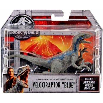 Mattel Jurský svět Dino Ničitel VELOCIRAPTOR BLUE 20 cm od 539 Kč -  Heureka.cz