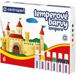 Centropen Temperové barvy v sadě 6 různých barev – Zboží Mobilmania