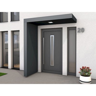Gutta Guttavordach BS/B PLUS odtok L, 200 × 90 cm, antracit – Hledejceny.cz