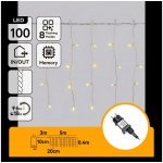 Aigostar - LED Venkovní vánoční řetěz 100xLED/8 funkcí 8x0,4m IP44 teplá bílá B10303JU4 – Hledejceny.cz