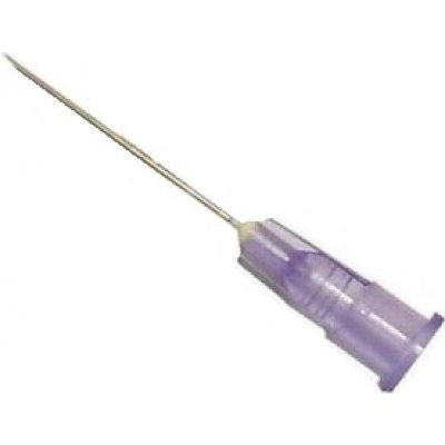 Terumo 24Gx1-0. 55 x 25 injekční jehla mm fialová 100 ks