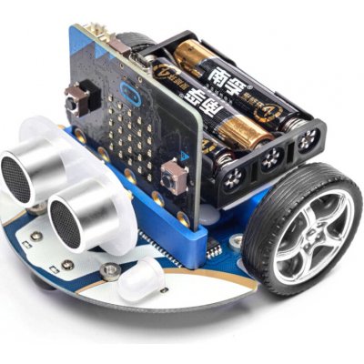 ElecFreaks Cutebot Micro:bit chytré závodní auto V3.0 Varianta kitu: bez desky micro:bit V2.21 – Zboží Dáma