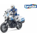 Bruder 62731 BWORLD Policejní motorka Ducati Scrambler s figurkou – Zboží Mobilmania