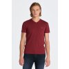 Pánské Tričko Gant tričko SLIM SHIELD V-NECK T-SHIRT červená