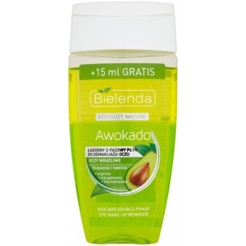 Bielenda Avocado dvoufázový odličovač pro citlivé oči 125 + 15 ml