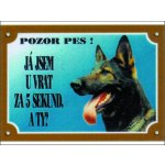 Dafiko Tabulka německý ovčák vlkošedý – Zboží Dáma