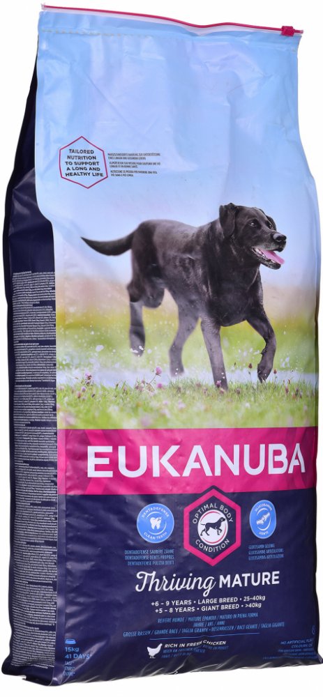 eukanuba thriving mature large breed