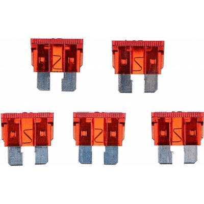 Sada nožových automobilových pojistek MECHANIC FUSE SET 10A, 100ks SIXTOL – Zbozi.Blesk.cz